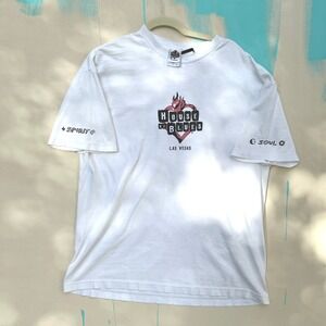 VTG 90s House of Blues T-Shirt Las Vegas Spirit & Soul XL Distressed Concert Tee